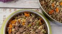 Homemade Lamb & Rice Dinner for Dogs Homemade Lamb & Rice Dinner for Dogs