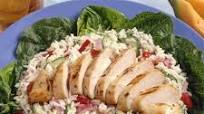 Greek Rice Salad with Lemon Pepper Chicken Greek Rice Salad with Lemon Pepper Chicken