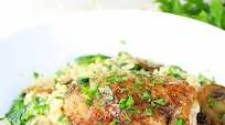 Instant Pot Chicken Thighs with Risotto Instant Pot Chicken Thighs with Risotto