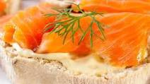 Smoked salmon bruschetta Smoked salmon bruschetta
