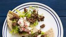 Venison Gyros with Tzatziki Sauce Venison Gyros with Tzatziki Sauce