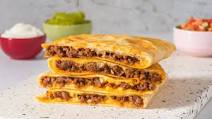 Cheesy Beef Quesadillas Cheesy Beef Quesadillas