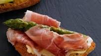 Asparagus-Prosciutto Bruschetta Asparagus-Prosciutto Bruschetta
