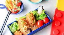 Simple Healthy Stuffed Tofu with Roasted Sesame Sauce Simple Healthy Stuffed Tofu with Roasted Sesame Sauce