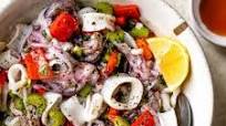 Chilled Calamari Salad with Lemon and Parsley Chilled Calamari Salad with Lemon and Parsley
