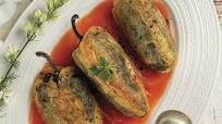 Chiles rellenos de queso fresco Chiles rellenos de queso fresco