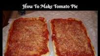 Tomato Pie Recipe Utica New York Style Tomato Pie Recipe Utica New York Style