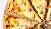 Chicken Alfredo Pizza Chicken Alfredo Pizza