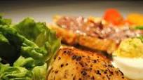 Fleming's Prime Steakhouse Salmon with Greens Recipe Fleming's Prime Steakhouse Salmon with Greens Recipe