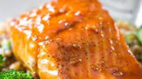 Maple Glazed Salmon Maple Glazed Salmon