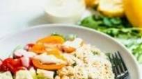 Mediterranean Couscous Dinner Salad Mediterranean Couscous Dinner Salad