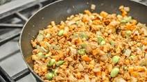 Vegan Giniling Guisado (Picadillo)