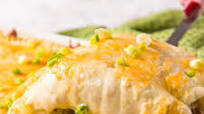 Slow Cooker Creamy Chicken Enchiladas Slow Cooker Creamy Chicken Enchiladas