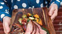 Roast Pork with Summer Vegetables Roast Pork with Summer Vegetables