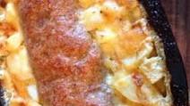 Hackbraten mit Sahnekartoffel Hackbraten mit Sahnekartoffel