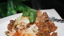 Ground Beef and Shredded Potato Casserole Ground Beef and Shredded Potato Casserole