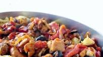 Basque Chicken and Chorizo Skillet Dinner Basque Chicken and Chorizo Skillet Dinner