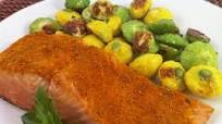 Indian-Spiced Broiled Salmon Indian-Spiced Broiled Salmon