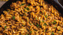 One-Pot Vegan Hamburger Helper (Cheeseburger Pasta) One-Pot Vegan Hamburger Helper (Cheeseburger Pasta)