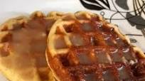 Low Carb Keto Friendly Maple Coconut syrup Waffle Low Carb Keto Friendly Maple Coconut syrup Waffle