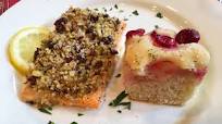 Baked Salmon with Door County Cherries, Pistachios and Herbed Panko Baked Salmon with Door County Cherries, Pistachios and Herbed Panko