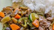 Beef with Garlic Sauce Beef with Garlic Sauce
