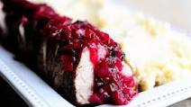 Pork Loin with Cranberry Sauce Pork Loin with Cranberry Sauce