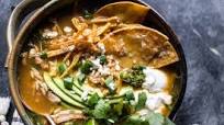 Salsa Verde Chicken and Rice Tortilla Soup Salsa Verde Chicken and Rice Tortilla Soup