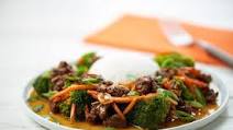 Ground Beef and Broccoli Stir-Fry with jasmine rice Ground Beef and Broccoli Stir-Fry with jasmine rice