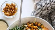 Loaded Kale Caesar Salad with Crispy Chickpeas Loaded Kale Caesar Salad with Crispy Chickpeas
