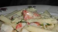 White Sauce Crab Pasta White Sauce Crab Pasta