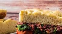 Focaccia Meatball Sandwich Focaccia Meatball Sandwich