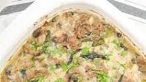 Cheesy Keto Ground Beef Casserole With Spinach and Mushrooms Cheesy Keto Ground Beef Casserole With Spinach and Mushrooms