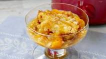 Slow Cooker Peach Cobbler Slow Cooker Peach Cobbler