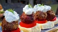 Greek Lamb Meatball Sliders with Tzatziki Greek Lamb Meatball Sliders with Tzatziki