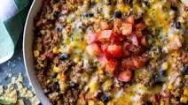Beef and Quinoa Enchilada Bake Beef and Quinoa Enchilada Bake