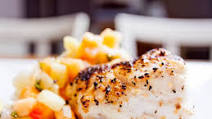 Pan Seared Grouper with Lemon Butter Sauce Pan Seared Grouper with Lemon Butter Sauce