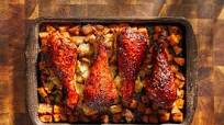 Sheet Pan Harissa Turkey Legs With Sumac Sweet Potatoes Sheet Pan Harissa Turkey Legs With Sumac Sweet Potatoes