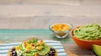 Black Bean Avocado Tostadas Black Bean Avocado Tostadas