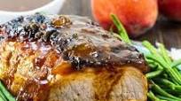 Peach Glazed Pork Roast Peach Glazed Pork Roast
