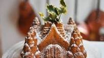 Gingerbread Castle Bundt Cake Gingerbread Castle Bundt Cake