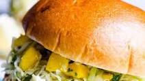 Juicy Salmon Burgers with Mango Slaw {Gluten Free Recipe} Juicy Salmon Burgers with Mango Slaw {Gluten Free Recipe}