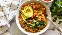 15-Minute One-Pot Stovetop Enchiladas Recipe 15-Minute One-Pot Stovetop Enchiladas Recipe