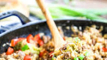 One Pan Teriyaki Beef and Rice One Pan Teriyaki Beef and Rice