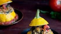 Italian Stuffed Patty Pan Squash Italian Stuffed Patty Pan Squash