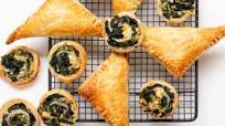 Spanakopita triangles and pin wheels Spanakopita triangles and pin wheels