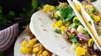 Crispy Pork Carnitas with Corn Salsa Crispy Pork Carnitas with Corn Salsa