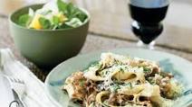 Braised duck tagliatelle Braised duck tagliatelle