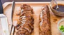 Pork Tenderloin with Teriyaki Sauce 照り焼き豚ヒレ Pork Tenderloin with Teriyaki Sauce 照り焼き豚ヒレ