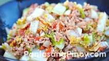 Sautéed Napa Cabbage with Ground Pork Sautéed Napa Cabbage with Ground Pork